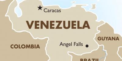 베네수엘라 자본 지도